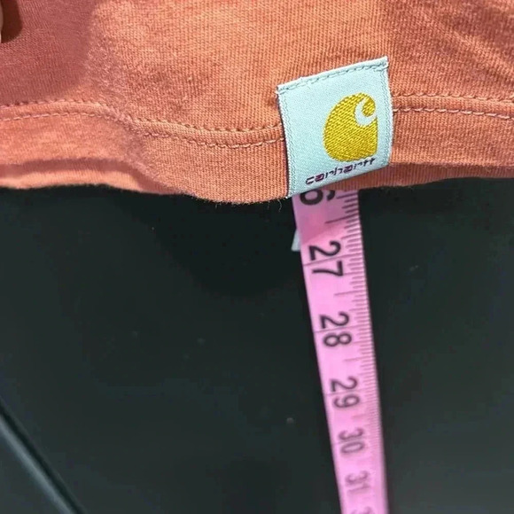 Carhartt Relaxed Fit Lightweight 
Multicolor logo graphic chest, Terracotta - Picture 8 of 9